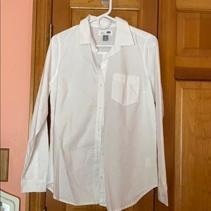 White cotton shirt NWT